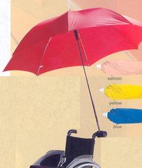 7358 - PORTE-PARAPLUIE POUR FAUTEUIL ROULANT...