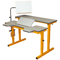 BUREAU SPECIAL 2 PLANS HV4 - TABLE DE TRAVAIL A HAUTEUR ...