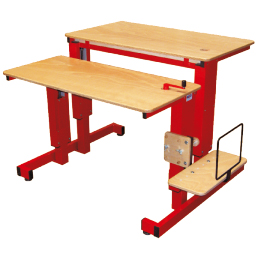 GRAND BUREAU SPECIAL 2 PLANS HV3 - TABLE DE TRAVAIL A HA...