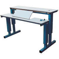 GRAND BUREAU SPECIAL 2 PLANS HV4 - TABLE DE TRAVAIL A HA...