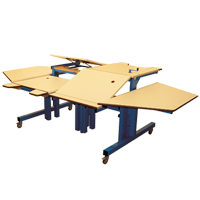 TABLE SPECIAL MULTI HV PLURIEL T2 - TABLE DE TRAVAIL A H...