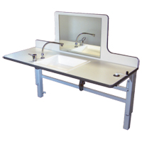 LAVABO SPECIAL HV3 - LAVABO A HAUTEUR VARIABLE...