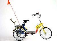 TRICI 22 - TRICYCLE A DEUX ROUES ARRIERE PROPULSE PAR LE...