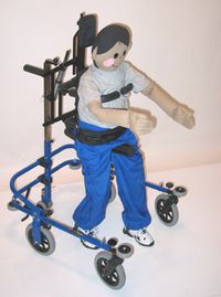 WALKABOUT TAILLE2 - DEAMBULATEUR AVEC ASSISE...
