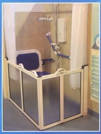 PARE-DOUCHE OPTION E AVEC 4 PANNEAUX REPLIABLES - PAROI ...