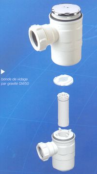 BONDE DE VIDAGE PAR GRAVITE GW50 - BONDE ET SYSTEME DE V...