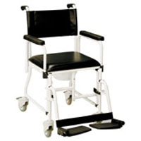 LAGON - FAUTEUIL DE DOUCHE A SIEGE PERCE A PETITES ROUES...