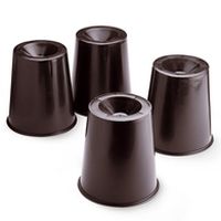 4 REHAUSSEURS DE LIT - SURELEVATEUR DE MEUBLE...