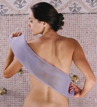 CEINTURE EXFOLIANTE - BROSSE ET EPONGE DE BAIN...