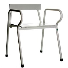 ROBUST + DOSSIER - TABOURET DE DOUCHE...