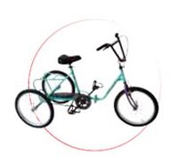 TONICROSS PLUS PLIABLE T4 - TRICYCLE A DEUX ROUES ARRIER...
