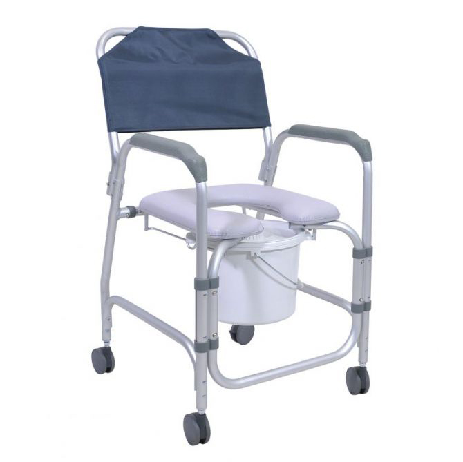 SA 211 0200 - FAUTEUIL DE DOUCHE A SIEGE PERCE A PETITES...
