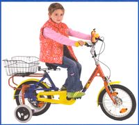 CATHRIN 16 AVEC STABILISATEURS - BICYCLETTE A ROUES STA...