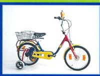 KEVIN 22 AVEC STABILISATEURS - BICYCLETTE A ROUES STABIL...