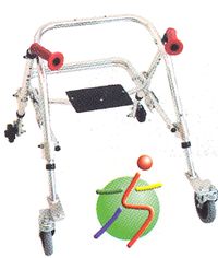 WALKER 1/2BHR - DEAMBULATEUR A 4 ROUES...