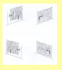 PO 02 000 / PO 02 010 - PORTE DE DOUCHE MI-HAUTEUR...