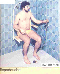 RD0100 - SIEGE DE DOUCHE MURAL...