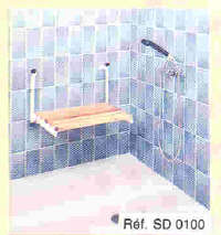 SD 0100 - SIEGE DE DOUCHE MURAL...