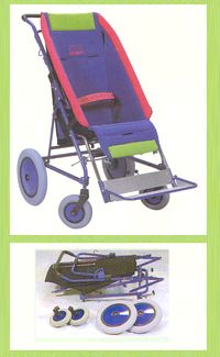 OBI 02420 - POUSSETTE A CHASSIS PLIANT...
