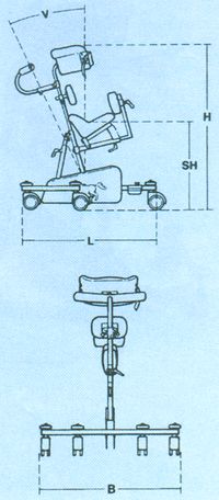 LE PONY 02661 - DEAMBULATEUR AVEC ASSISE...