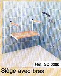 SD 0200 - SIEGE DE DOUCHE MURAL...