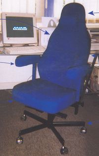 SIÈGE ERGONOMIQUE SUR MESURE RÉGLABLE EN HAUTEUR 706 - S...