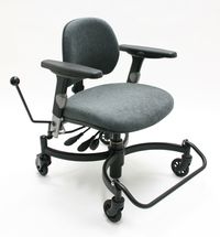 FAUTEUIL DE TRAVAIL STANDARD GASSO BAS 03813 - CHAISE DE...