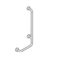 422 - NY - BARRE D'APPUI COUDE FIXE...