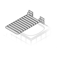448 - NY - SIEGE DE BAIN...