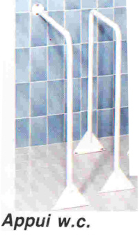 BS0850 - BARRE D'APPUI SUR PIED...