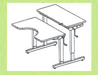 TABLE MULTI PC INFORMATIQUE 03377 - TABLE INFORMATIQUE A...