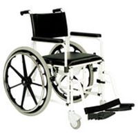 LAGON - FAUTEUIL DE DOUCHE A SIEGE PERCE A GRANDES ROUES...
