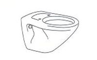 CUVETTE R 2091 - CUVETTE DE WC / TOILETTES SUSPENDUE...