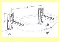 SUPPORT DE LAVABO R 1212 - LAVABO A HAUTEUR VARIABLE...
