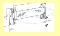 SUPPORT DE LAVABO R 1214 - LAVABO A HAUTEUR VARIABLE...