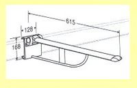 BARRE DE REL�VEMENT RF 516 - BARRE D'APPUI RELEVABLE (TY...