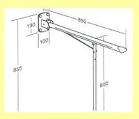 BARRE DE REL�VEMENT R 1102 - BARRE D'APPUI RELEVABLE (TY...