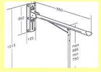 BARRE DE REL�VEMENT R 1111 - BARRE D'APPUI RELEVABLE (TY...