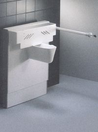 SUPPORT DE LAVABO R 4930/R 4931 - BARRE D'APPUI DROITE F...