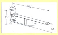 BARRE DE REL�VEMENT R 3016 - BARRE D'APPUI RELEVABLE (TY...