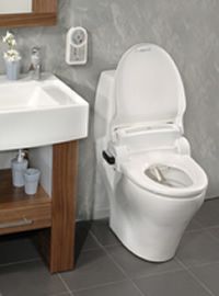 AQUALET 1000 - LUNETTE DE WC / TOILETTES AVEC JET INTEGR...