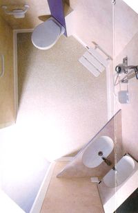 EUGÉNIE - CABINE INTEGRALE WC / TOILETTES...
