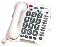 CL 200 - TELEPHONE FIXE A TOUCHES LARGES...