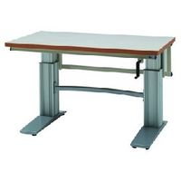 table hauteur reglable manivelle