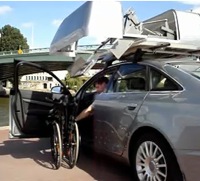 COFFRE DE TOIT - COFFRE DE TOIT DE FAUTEUIL ROULANT POUR...