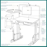TABLE BENJA REF 5088 - TABLE INFORMATIQUE...