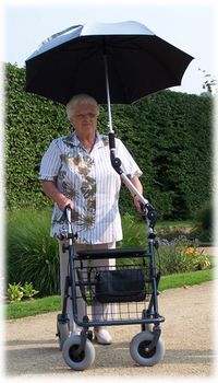 PARAPLUIE ARTICUL� POUR DEAMBULATEUR - ACCESSOIRE DE RAN...