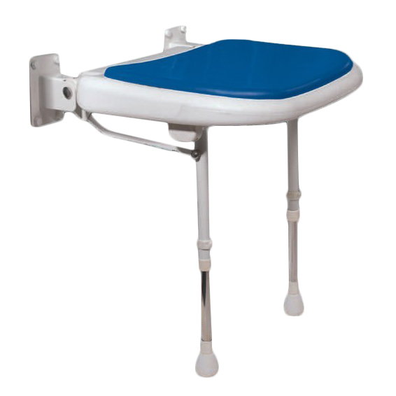 Siège 4000 rembourré 04270 - Siège de douche mural à pie...