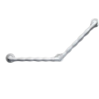 Barre ergonomique coudée 01630WH - Barre d'appui coudée ...