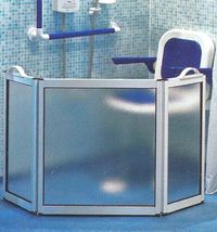 PARE DOUCHE PORTABLE 3 PANNEAUX - PAROI DE DOUCHE MI-HAU...